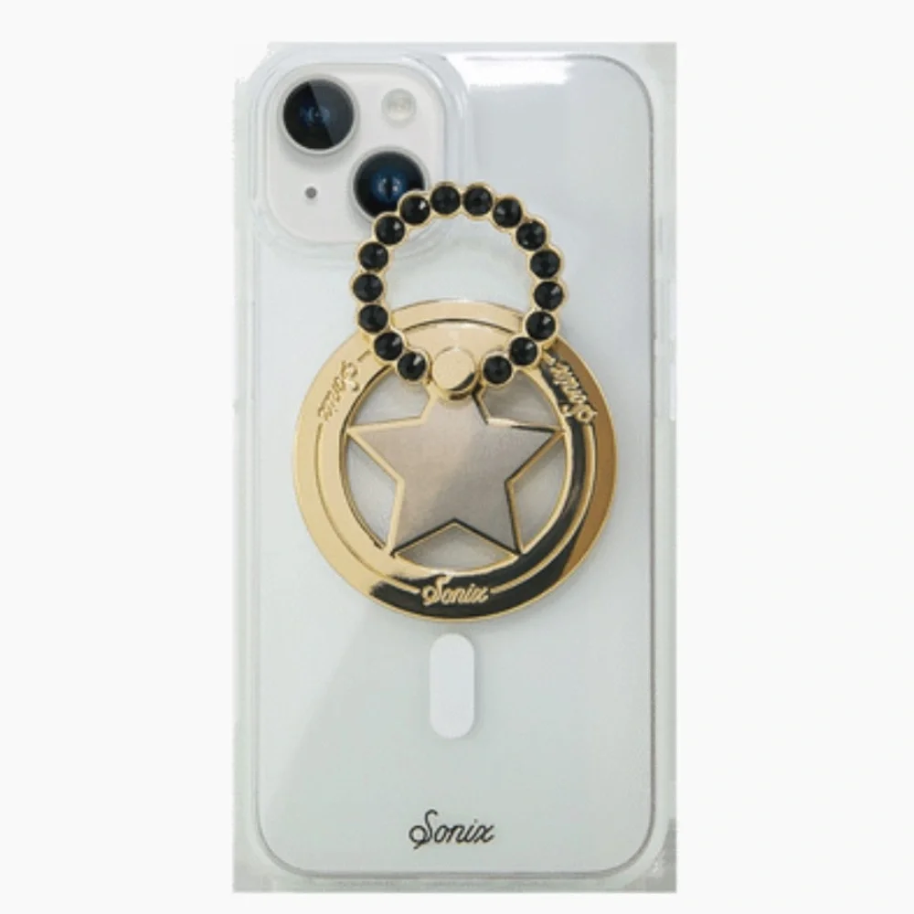 Sonix Gold Magnetic Removable MagSafe Ring (Star)
